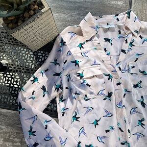 Feminine Blush Blouse 🤍